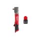 Milwaukee M12 FUEL 12V Lithium-Ion Brushless Cordless 1/2 in. Right Angle Impact Wrench w/CP High Output 2.5 Ah Battery Pack