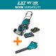 Makita 21 in. 18V X2 (36V) LXT Brushless Walk Behind Self-Propelled Lawn Mower Kit (5.0Ah) with 18V X2 (36V) LXT Blower
