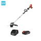 ECHO 56V 16 in. Brushless Cordless Battery Straight Shaft String Trimmer with Speed-Feed Head and 2.5Ah Battery and Charger DSRM-2100C1HD