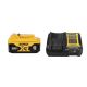 DEWALT 20-Volt Maximum XR 5.0 Ah Battery Pack and Charger