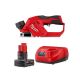 Milwaukee M12 12V Lithium-Ion Brushless Cordless 2 in. Planer with M12 XC 4.0Ah Battery and Charger