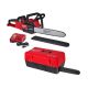 Milwaukee M18 FUEL 16 in. 18V Lithium-Ion Battery Brushless Cordless Chainsaw Kit w/12.0 Ah Battery, Charger, Chainsaw Case