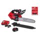 Milwaukee M18 FUEL 14 in. Top Handle 18V Lithium-Ion Brushless Cordless Chainsaw Kit w/8.0 Ah Battery, Charger, 14 in. Chain