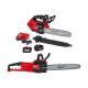 Milwaukee M18 FUEL 14 in. Top Handle 18V Lithium-Ion Brushless Cordless Chainsaw Kit w/16 in. Chainsaw, 8.0 Ah, 12.0 Ah Battery