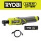 RYOBI USB Lithium 3/8 in. Ratchet Kit with 2.0 Ah Battery and USB Charging Cable
