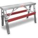 Wal-Board Tools 4 ft. x 1.53 ft. Aluminum Alloy Heavy-Duty Adjustable Height Folding Work Platform, 400 lbs. Load Capacity 031-016