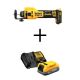 DEWALT XR 20-Volt Lithium-Ion Cordless Rotary Drywall Cut-Out Tool with POWERSTACK 1.7 Ah Battery and Charger