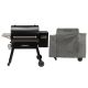Traeger Ironwood 885 Wi-Fi Pellet Grill and Smoker in Black with Cover