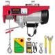 VEVOR 880 lbs. Electric Chain Hoist 850W 110V Electric Steel Wire Winch with Wireless Remote Control for Garage, Factory