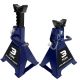 TCE 3-Ton Reinforced Double-Locking Jack Stands Pair, Blue