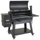 VEVOR Pellet Smoker 840 sq. in Portable Wood Pellet Grill with Cart 8 in. 1 BBQ Grill, Black