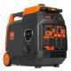 WEN Super Quiet 4800/4000-Watt Lightweight Electric Start RV-Ready Portable Inverter Generator w Fuel Shut Off, CO Watchdog