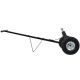 Tidoin 600 lbs. Capacity Steel Trailer Dolly with 1-7/8 in. Hitch Ball, Black GH-YDW4-295
