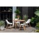 Amazonia Umal 5-Piece 100% FSC Teak Wood Outdoor Dining Set