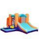 dubbin 7-In-1 Inflatable Bounce House with Football Goal Frame, Basketball Hoop, and Ball Pool with 350 Watt Blower