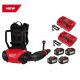 Milwaukee M18 FUEL 155 MPH 650 CFM 18V Brushless Cordless Dual Battery Backpack Blower Kit w/(4) 12.0 Ah Batteries, (2) Chargers