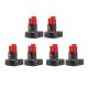 Milwaukee M12 12-Volt Lithium-Ion XC Extended Capacity 3.0 Ah Battery Pack (6-Pack)