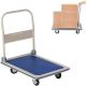 Zeus & Ruta 660 lbs. Weight Capacity Folding Platform Cart Heavy-Duty Hand Truck Moving Push Flatbed Dolly Cart for Warehouse & Home wq-531