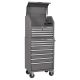Husky Tool Storage 27 in. W Standard Duty Gray Tool Chest Combo