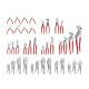 TEKTON 38-Piece Gripping, Cutting, Locking and Mini Pliers Set