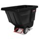 Rubbermaid Commercial Products Black Plastic 450 lbs. Capacity 202 Gal. Rotomolded Tilt Truck RCP1304BLA