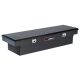 Crescent Jobox 71 in. Black Diamond Plate Aluminum Full Size Low-Profile Crossover Single Lid Truck Tool Box with Gear-Lock™