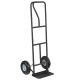 Costway 660 lbs. Heavy-Duty Hand Truck Capacity Trolley Cart with Foldable Nose Plate in Black TH-10N0S1DK