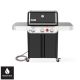 Weber Genesis E-325 3-Burner Natural Gas Grill in Black