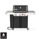 Weber Genesis E-330 3-Burner Natural Gas Grill in Black