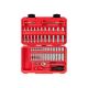 TEKTON 1/4 in. Drive 6-Point Socket and Ratchet Set, 56-Piece (5/32 - 9/16 in. 4 - 15 mm)