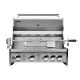 Koolmore 30 in. Built-In Liquid Propane BBQ Grill for Outdoor Kitchen in Stainless-Steel