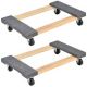 ANGELES HOME 1000 lbs. Capacity Wood Moving Dolly (2-Piece) 211TL8CK35