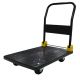 Miscool Anky 880 lbs. Capacity Platform Cart Heavy-Duty Dolly Folding Foldable Moving Warehouse Push Hand Truck in Black HPHC-880A-BK-22