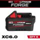 Milwaukee M18 18V Lithium-Ion REDLITHIUM FORGE 6.0 Ah Battery Pack (6-Pack)