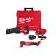 Milwaukee M18 FUEL 18V Lithium-Ion Brushless Cordless SAWZALL Reciprocating Saw Kit W/Oscillating Multi-Tool
