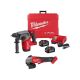 Milwaukee M18 FUEL 18V Lithium-Ion Brushless 1 in. Cordless SDS-Plus Rotary Hammer Kit w/Brushless Grinder