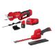 Milwaukee M12 FUEL 8 in. 12V Lithium-Ion Brushless Cordless Battery Hedge Trimmer w/M12 Brushless Pruner Shears Kit (2-Tool)