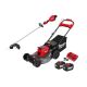 Milwaukee M18 FUEL 18V Brushless Cordless 17 in. Dual Battery Straight Shaft String Trimmer w/Mower, (2) 12.0 Ah Battery, Charger