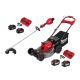 Milwaukee M18 FUEL 18V Brushless Cordless 17 in. Dual Battery Straight Shaft String Trimmer w/Mower, (4) Battery, (2) Charger