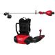 Milwaukee M18 FUEL 18V Brushless Cordless Dual Battery Backpack Blower w/Dual Battery Straight Shaft String Trimmer (2-Tool)