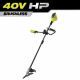RYOBI 40V HP Brushless Bike Handle Brush Cutter (Tool Only)