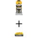 DEWALT 20V Max XR Lithium-Ion Cordless Brushless Fixed Base Compact Router with Powerstack 20V Lithium-Ion 5.0Ah Battery Pack