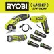 RYOBI USB Lithium 3-Tool Combo Kit w/ Flashlight, Screwdriver, Cutter, (2) Batteries, Charger & USB Lithium 2Ah Battery (2Pk)