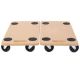 Tatayosi Furniture Moving Dolly for Piano Couch Fridge Heavy Items, Securely Holds 500 Lbs P-DJ-77450