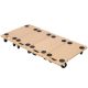 Tatayosi 500 lbs. Heavy-Duty Wood Furniture Moving Dolly with Wheels for Piano Couch Fridge Heavy Items (4-Pieces) P-DJ-77451