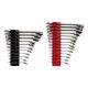 TEKTON 25-Piece (1/4-3/4 in., 6-19 mm) Reversible 12-Point Ratcheting Combination Wrench Set with Modular Slotted Organizer