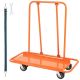 VEVOR Heavy-Duty Drywall Sheet Cart 3000 lbs. Panel Dolly Cart with 45 in. x 22 in. Deck and 5 in. Swivel Wheels for Garage BLTCDGS000008IV4SV0