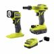 RYOBI ONE+ 18V High Volume Inflator Kit with 2.0 Ah Battery