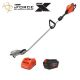 ECHO eFORCE 56V X Series Cordless Battery Powered Brushless Commercial Grade Lawn Edger with 5.0Ah Battery and Rapid Charger