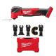 Milwaukee M18 FUEL 18V Lithium-Ion Cordless Brushless Oscillating Multi-Tool with Oscillating Multi-Tool Blade Kit (8-Piece)